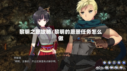 黎明之愿攻略/黎明的愿景任务怎么做-第2张图片